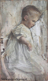 La figlia Lucia infante